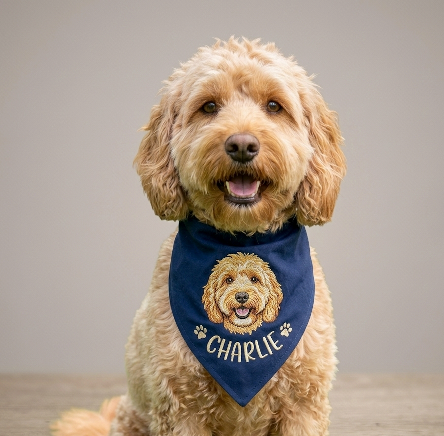 Custom Pet Embroidery Dog Bib